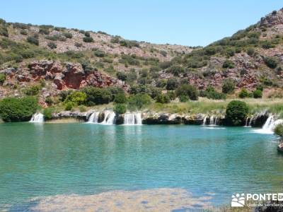 Lagunas de Ruidera; grupos de senderismo puente de la constitución cultura viajes